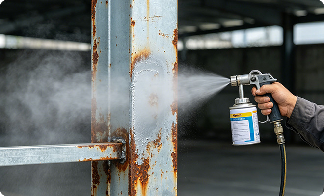 Rust Repair for Outdoor Steel Structures