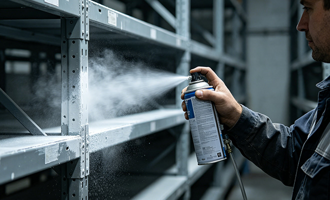 What is the shelf life of self spray paint?
