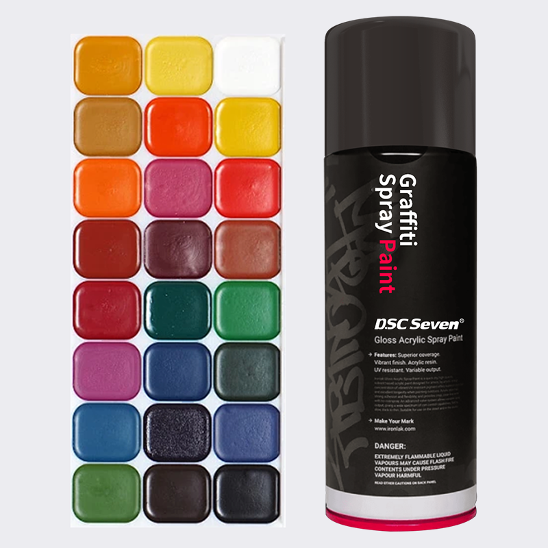 Graffiti spray paint